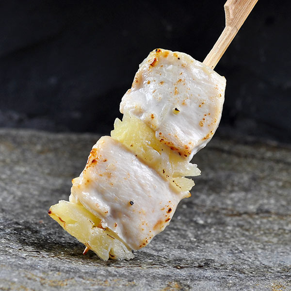Брошет из курицы с ананасом, 40 г
